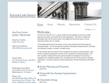 Tablet Screenshot of fosterlawgroup.com